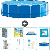 Intex Frame Pool Rund - 457x122 cm - 7-teilig S566