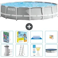 Intex Prism Frame Pool Rund - 457x107 cm - 7-teilig S529