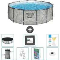 Bestway Steel Pro MAX Rund - 427x122 cm - 6-teilig S608