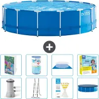 Intex Frame Pool Rund - 457x122 cm - 7-teilig S572