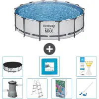 Bestway Steel Pro MAX Rund - 427x122 cm - 6-teilig S531