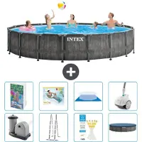 Intex Prism Frame Pool Rund - 549x122 cm - 7-teilig S584