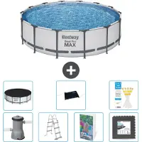 Bestway Steel Pro MAX Rund - 427x122 cm - 6-teilig S543