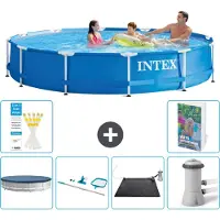 Intex Frame Pool Rund - 366x76 cm - 5-teilig S67