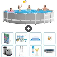 Intex Prism Frame Pool Rund - 549x122 cm - 7-teilig S548