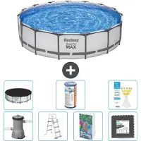 Bestway Steel Pro MAX Rund - 457x122 cm - 6-teilig S563