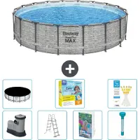 Bestway Steel Pro MAX Rund - 549x122 cm - 6-teilig S532