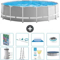 Intex Prism Frame Pool Rund - 457x122 cm - 7-teilig S595