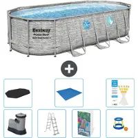 Bestway Power Steel Oval - 549x274x122 cm - 6-teilig S568