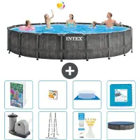 Intex Prism Frame Pool Rund - 549x122 cm - 7-teilig S570