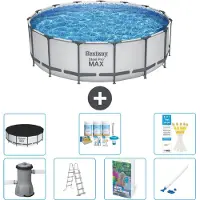 Bestway Steel Pro MAX Rund - 488x122 cm - 6-teilig S658