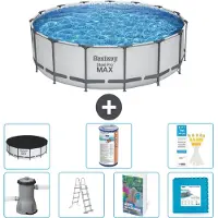 Bestway Steel Pro MAX Rund - 488x122 cm - 6-teilig S602