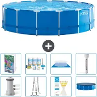 Intex Frame Pool Rund - 457x122 cm - 7-teilig S574