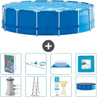 Intex Frame Pool Rund - 457x122 cm - 7-teilig S539