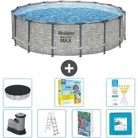Bestway Steel Pro MAX Rund - 488x122 cm - 6-teilig S566