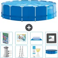 Intex Frame Pool Rund - 457x122 cm - 7-teilig S533