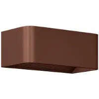 Beneito Faure Mini Icon Wandleuchte, 7 W, 120° LED-Innenwandleuchte mit Schaltertechnologie, Farbtemperatur 2700 K/3000 K/4000 K, Corten-Finish -