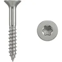 F. REYHER Nchfg. GmbH & Co. KG Spanplattenschraube R 89098 SEKO Innensechsrund TG 6 x 220/70 -T30 Stahl galvanisch verzinkt