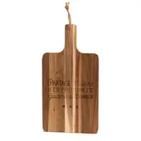Amadeus Brett rechteckig Partage - Braun Rechteck Holz 46x24 cm