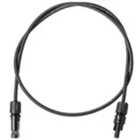 ThermoFlux Solar-Verlängerungskabel mit Stecker | 2 Meter | 6,0 mm2 | schwarz | 0 % MwSt. (gem. § 12 Abs. 3 UStG)