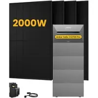 Anker SOLIX Solarbank 3 E2700 Pro, mit 4 x 500 Bifaziale Solarmodule.by Powerness - 13.5kWh / 1 x Smart Meter / Selbstabholung