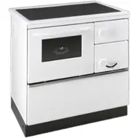 Thorma Holzherd | Ökonom75/Fiko Deluxe | Links | weiß | 7 kW