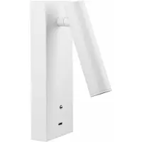 Beneito Faure PURE WALL 4W LED-Wandleuchte 30° 2700K 3 Helligkeitsstufen - Matt Schwarz, verstellbar mit USB-C-Ladeanschluss -