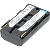 AccuCell Akku für Canon E 1, Typ BP-911, BP-915, BP-930, BP-941, anthrazit, 2200 mAh