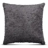 Bestlivings Dekokissen "Chenille" 50x50cm - Anthrazit