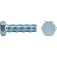 Industrial Quality Supplies Sechskantschraube DIN 961 VG M 10 x1 x 45 10.9