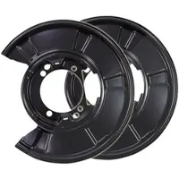 BESTPRICE 2x Deckblech für Bremsscheibe Hinten [Hersteller-Nr. 34005514] für VW, Mercedes-Benz