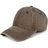 StyleBREAKER Vintage Baseball Cap in Dunkelbraun | Gr.: onesize