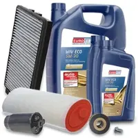 BESTPRICE Inspektionspaket Filtersatz SET B + 7l ÖL [Hersteller-Nr. 40197543] für BMW