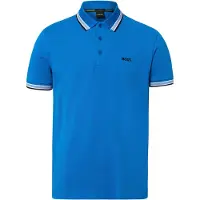 BOSS Poloshirt BOSS Paddy blau regular fit