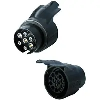 Peruzzo Spina 7-13 Pole Adapter Schwarz Junge Schwarz One Size