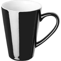 Olympia Cafe Latte Tasse Schwarz - 340ml (12 Stück)