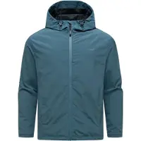 Ragwear Outdoorjacke "Lewie" mit Kapuze Übergangsjacke mit wasserdichtem Reißverschluss