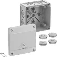 Spelsberg Abzweigkasten Abox Pro 060-L grau IP66/IP67/IP69 127 x 127 x 75mm