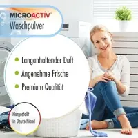 Microactiv 3x 10 kg Waschpulver Vollwaschmittel