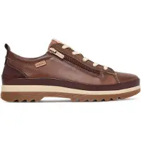 Pikolinos Damen Sneaker Leder Slip-On Reißverschluss Vigo W3W-6979, Größe:40 EU, Farbe:Mehrfarbig