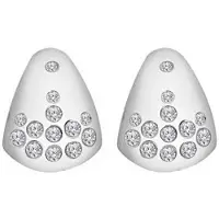Hot Diamonds Designer-Silberohrringe mit Diamanten und Topasen Spritz DE835