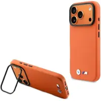 BMW Case M Metal Logo MagSafe for iPhone 17 Pro orange