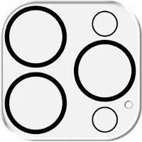 3MK Lens Pro Full Cover iPhone 12 Pro Szklo hartowane na obiektyw aparatu z ramką montażową 1szt