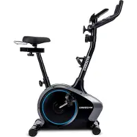 Urbogym ARGO BLUE Heimtrainer – Magnetisches Fitnessbike mit 6-kg-Schwungrad, 8 Widerstandsstufen, bis 130 kg