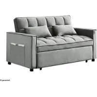 HTI Schlafsofa Mirko, Liegefläche 121,5x174,8 cm, 300 kg Belastbarkeit, einfache Verwandlung