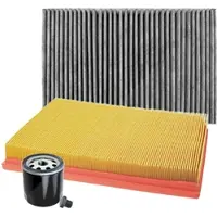 BESTPRICE Inspektionspaket Filtersatz SET A [Hersteller-Nr. 10493203] für Opel