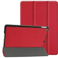 IMoshion Trifold Klapphülle für das Apple iPad 9 (2021) 10.2 Zoll / iPad 8 (2020) 10.2 Zoll / iPad 7 (2019) 10.2 Zoll - Rot
