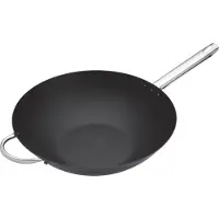 Masterclass Master Class Professional MCCWOK3 Wokpfanne, 35 cm max. Durchmesser, Aluminium, Induktionsherd-geeignet, Antihaftbeschichtung