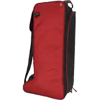 QHP Stiefeltasche Collection, Farbe:sunset red, Größe:L