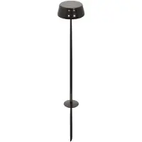 Zafferano SISTER LIGHT Wi-Fi-Streikposten Intelligente Stehleuchte Pearly Black wiederaufladbar und dimmbar